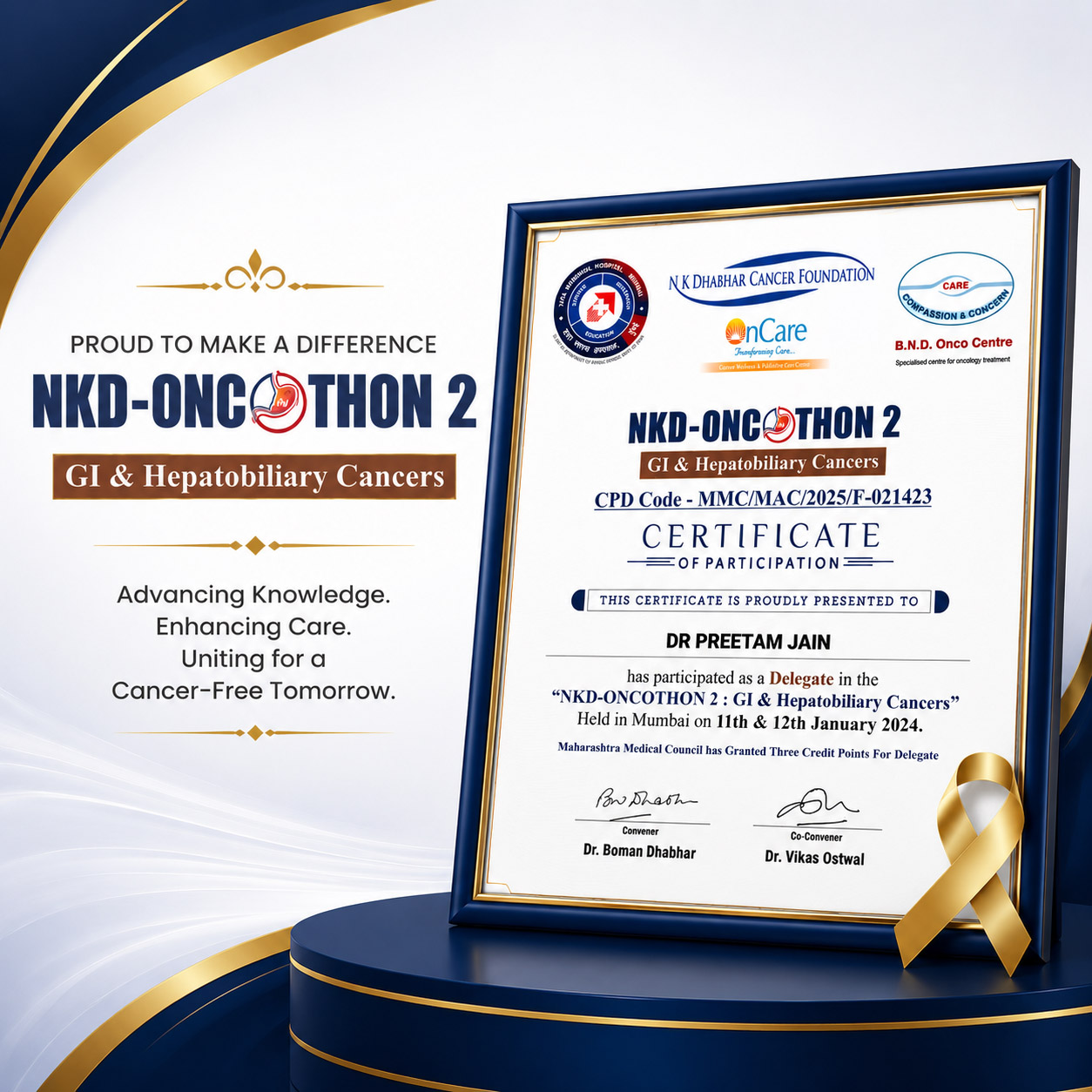NKD-Oncothon 2 - GI & Hepatobiliary Cancers Mumbai 2024
