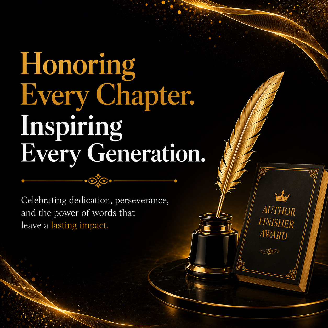 Author Finisher Award 2024